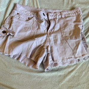 Women’s Time and Tru Pink Jean Shorts. Size 12.